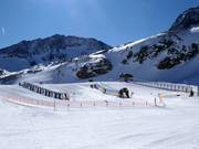 Conveyor belts of the ski school at Gamsgarten