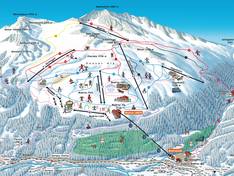 Trail map Madrisa (Davos Klosters)