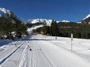 Practice area next to the valley station