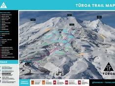 Trail map Tūroa – Mt. Ruapehu