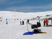Ski school meeting point: Here, family ski holidays are truly taken seriously