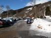 Rätikon: access to ski resorts and parking at ski resorts – Access, Parking Madrisa (Davos Klosters)