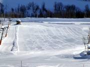 Beginner area at the Mikkel and Mikkeline button lifts