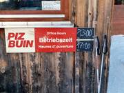 Information at the valley station