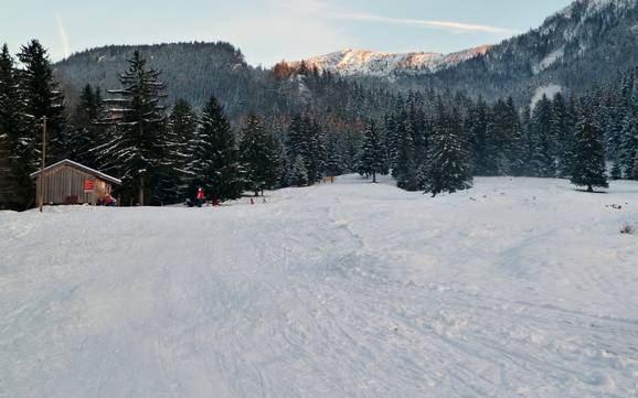 Skiing in Ohlstadt