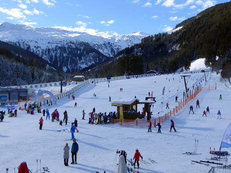 Ski resorts for beginners in the Goldberg Group – Beginners Bad Gastein/Bad Hofgastein – Schlossalm/Angertal/Stubnerkogel