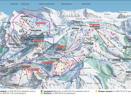 Trail map Adelboden/Lenk – Chuenisbärgli/Silleren/Hahnenmoos/Metsch