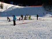 Practice area in the valley section