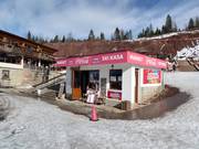 Kiosk at the valley station
