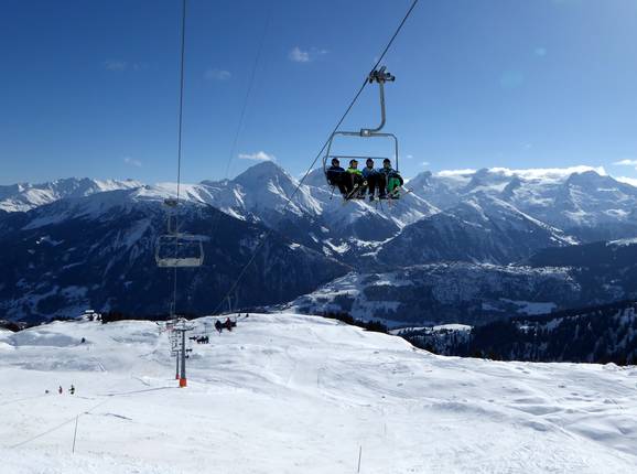Sessellift Gendusas (Caischavedra - Gendusas) - 4pers. High speed chairlift (detachable)