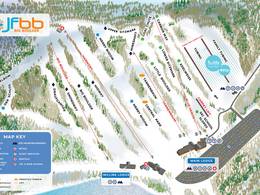 Trail map Big Boulder