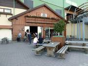 Outdoor area of the restaurant with all-inclusive buffet