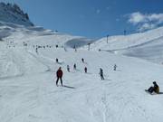 Creux slope in Tignes