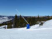 Snow lance in Hafjell