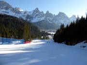 Easy practice slope Bellaria in the Ces area