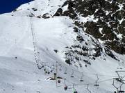 Skalnaté Pleso-Lomnické Sedlo - 2pers. Chairlift (fixed-grip)