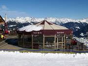 Umbrella bar Cin-Cin at Berghof Golm