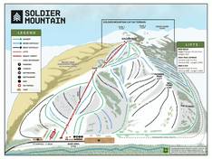 Trail map Soldier Mountain