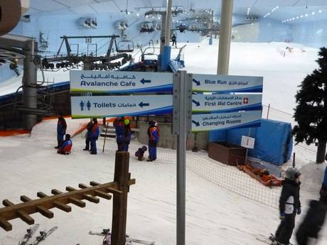 United Arab Emirates: orientation within ski resorts – Orientation Ski Dubai – Mall of the Emirates