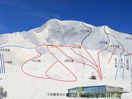 Ski resort Jiangjun Shan