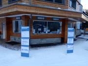 Well-maintained ticket offices in Falcade