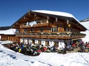 Mountain hut tip Sonnenalm Winklmoosalm