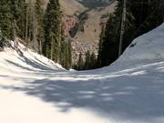 Difficult slope Mine Shaft
