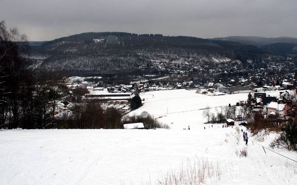 Skiing near Neunkirchen