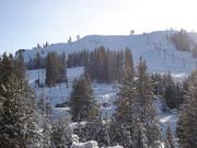 View of the Soda Springs ski area
