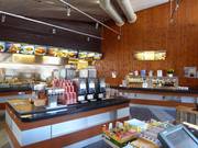 Self-service area in the 'Kafeteria'