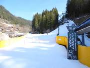 Slope No. 24 valley run to Welschnofen