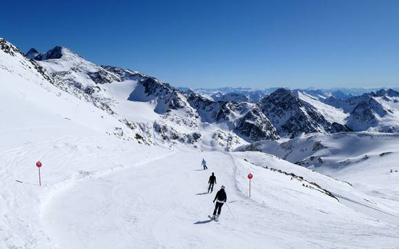 Glacier ski resort in Austria (Österreich)