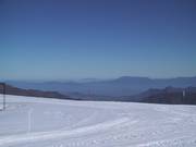 View from El Colorado towards Santiago de Chile