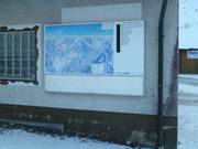 Slope map of the Ochsenkopf region at the valley station of the Hempelsberg lift