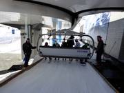 Staff are present during boarding