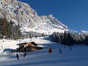 Mountain hut tip Ganghoferhütte