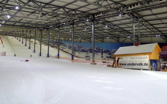 Ludwigslust-Parchim: size of the ski resorts – Size Wittenburg (alpincenter Hamburg-Wittenburg)