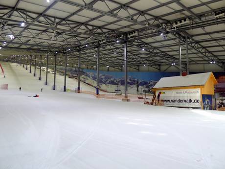 Northern Germany: size of the ski resorts – Size Wittenburg (alpincenter Hamburg-Wittenburg)