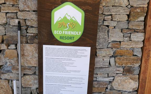 Blagoevgrad: environmental friendliness of the ski resorts – Environmental friendliness Bansko