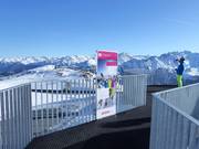 Photo point in the ski resort at the Stuanmandlbahn lift