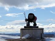The landmark at the summit of Hovde