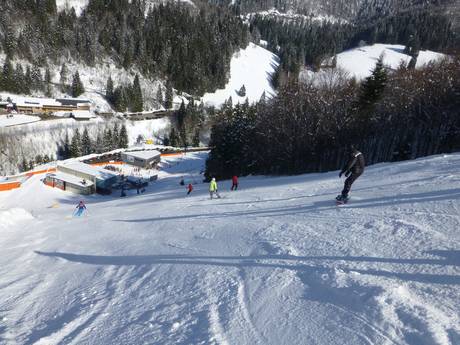 Ski resorts for advanced skiers and freeriding Southern Black Forest – Advanced skiers, freeriders Feldberg – Seebuck/Grafenmatt/Fahl