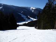 Black slopes at the Großbergbahn