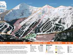 Trail map Castle Mountain