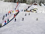 Conveyor belt next to the Village Platter