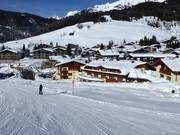 In Hinterthal, the hotels are just across the street.