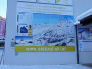 Information board at the valley station