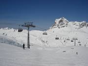 Slopes at the Jägeralp-Express in Warth