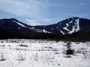 View of the Mont Orford ski area
