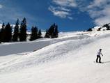 Slope exclusively for snowboarders with halfpipe (Hochzillertal)
